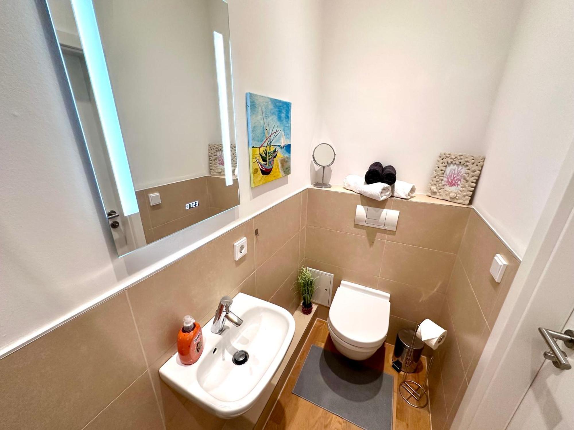 Ferienwohnung Nautica 450M Zum Strand Familienfreundlich รอสต็อค ภายนอก รูปภาพ