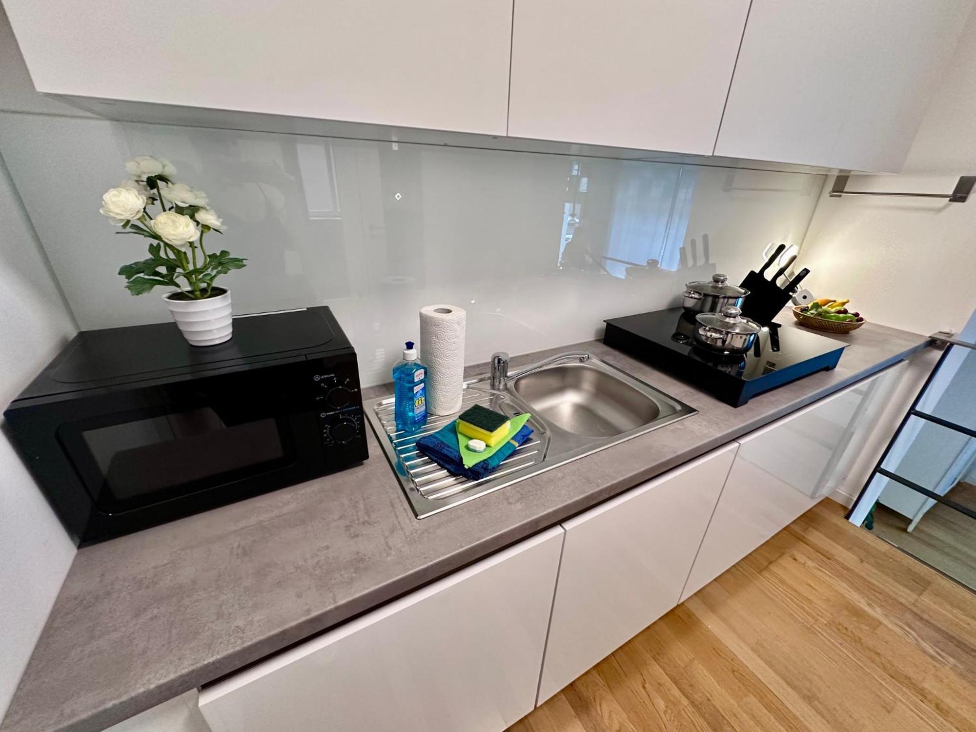 Ferienwohnung Nautica 450M Zum Strand Familienfreundlich รอสต็อค ภายนอก รูปภาพ